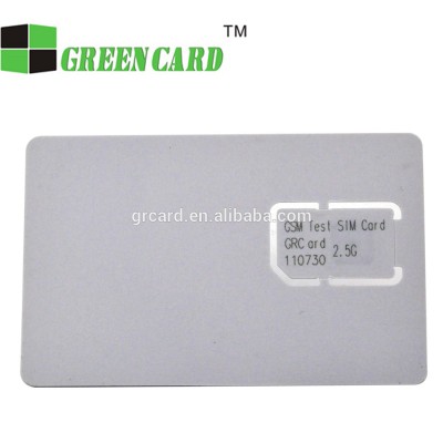 GSM SIM Card Printing GSM Blank Card Programmable SIM Card