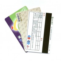 Blank Magnetic Stripe Cards PVC Barcod Card Smart Card